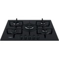 Whirlpool GOA 7523/NB1 Piano cottura a gas cm. 73 - vetro nero
