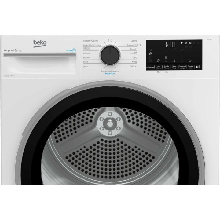 Beko BT3122IS Asciugatrice cm. 60 - capacità 12 kg - bianco
