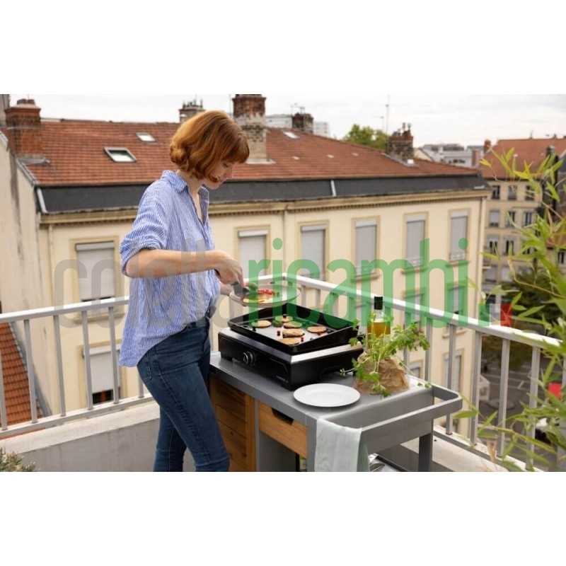 Campingaz 2198523 Plancha Electric 1 Xd Barbecue elettrico - nero