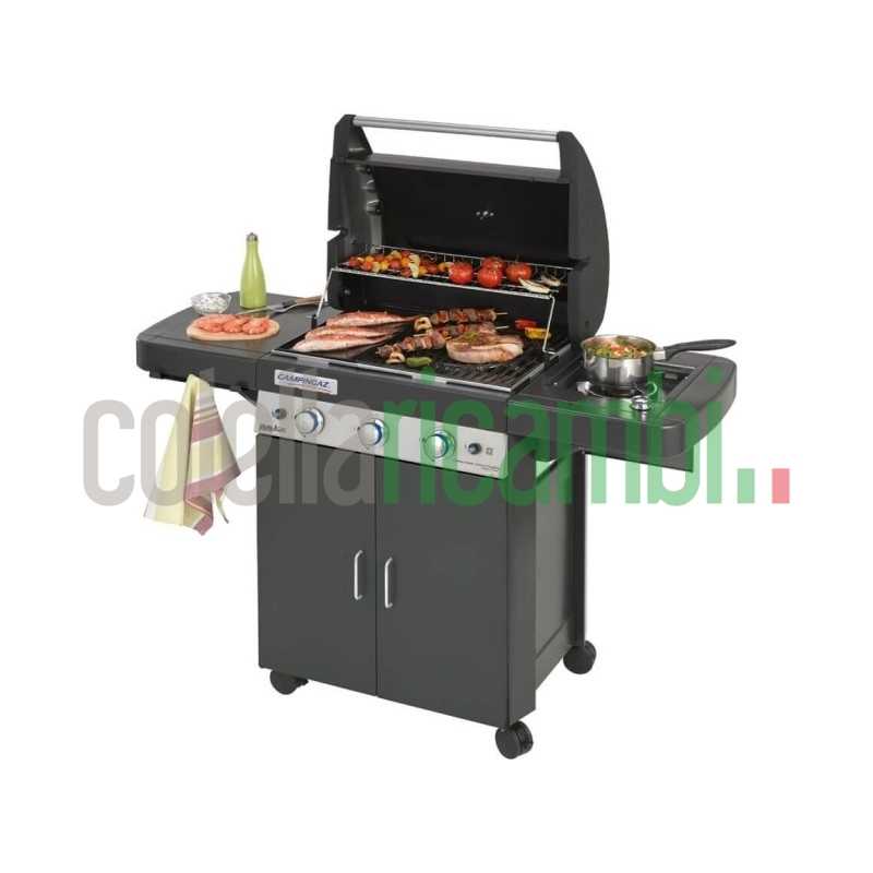 Campingaz 2000033886 3 Series Classic Ls Plus D Dualgas Barbecue a gas - grigio