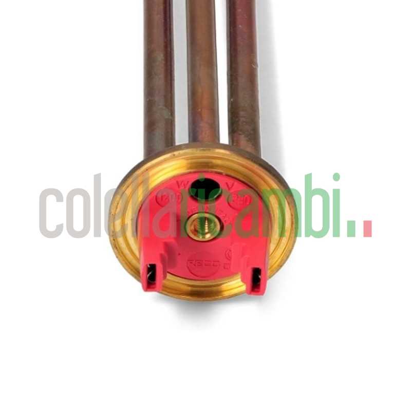 Resistenza dritta a flangia per scaldabagno 120110003