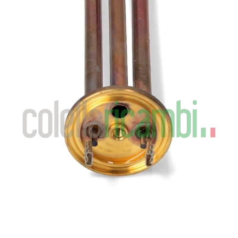 Resistenza dritta a flangia per scaldabagno 120110003