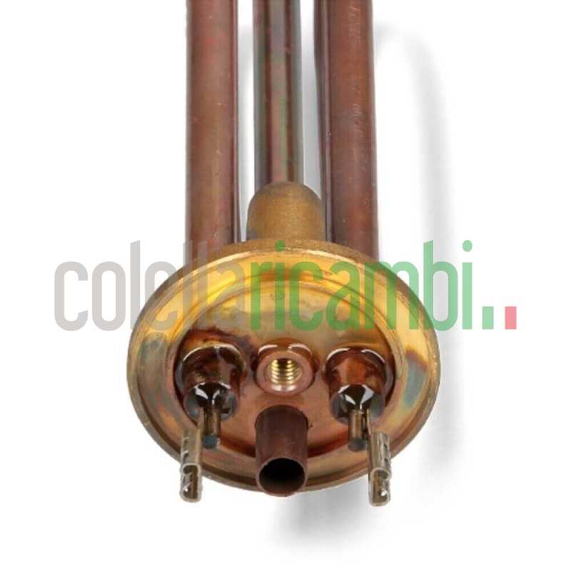 Resistenza ricurva a Flangia Faston prolungata per Scaldabagno Ariston 120110005