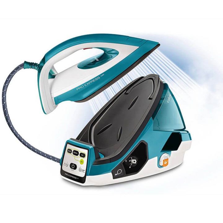 Ferro da Stiro Tefal GV9070 Stiratura a Vapore Bianco Autopulente 2400 W