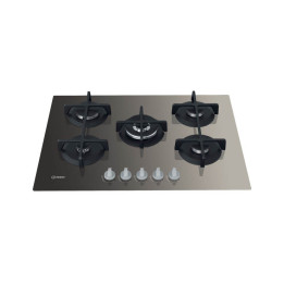 Indesit ING 72T/TD Piano cottura a gas cm. 73 - vetro tortora