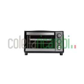 Behome Forno Elettrico 30 litri Ventilato Autopulente Smaltato Temperatura fino a 320° Doppio Vetro