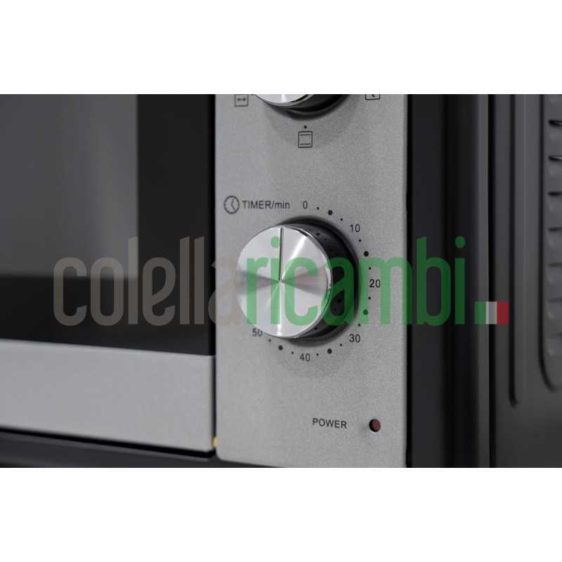 Behome Forno Elettrico 70 litri Ventilato Autopulente, Smaltato, Temperatura fino a 320° Doppio Vetro