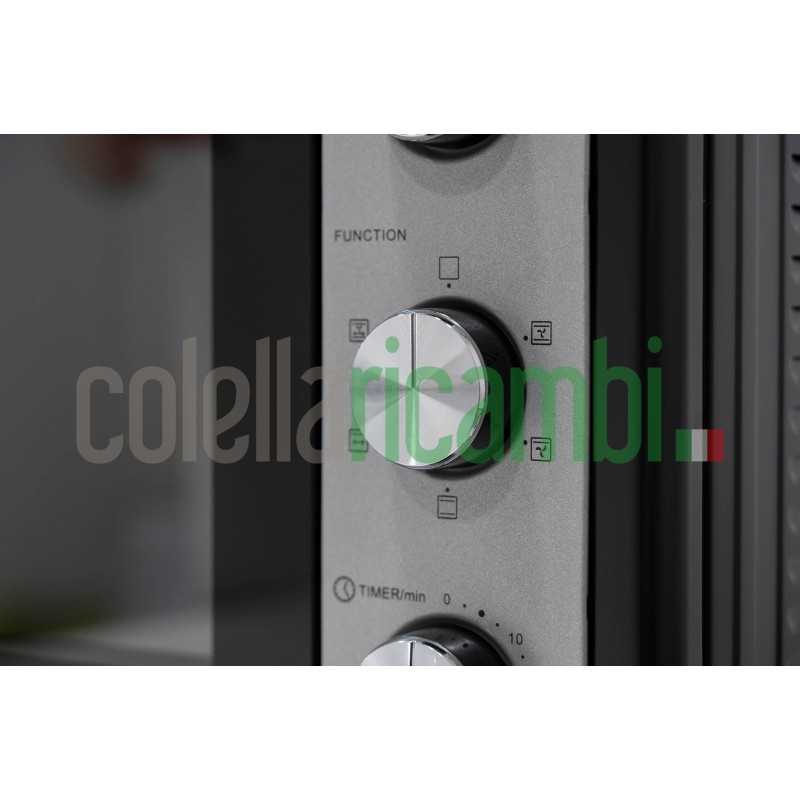 Behome Forno Elettrico 70 litri Ventilato Autopulente, Smaltato, Temperatura fino a 320° Doppio Vetro