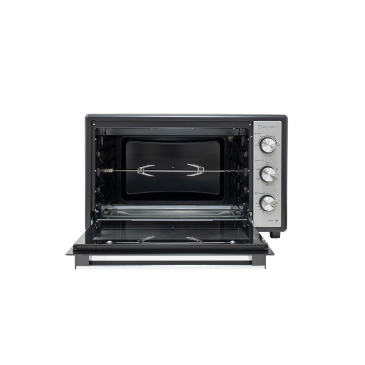 Behome Forno Elettrico 70 litri Ventilato Autopulente, Smaltato, Temperatura fino a 320° Doppio Vetro