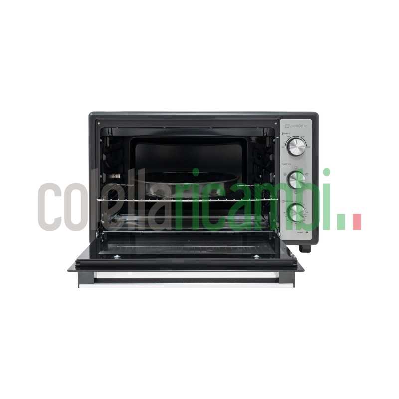 Behome Forno Elettrico 70 litri Ventilato Autopulente, Smaltato, Temperatura fino a 320° Doppio Vetro