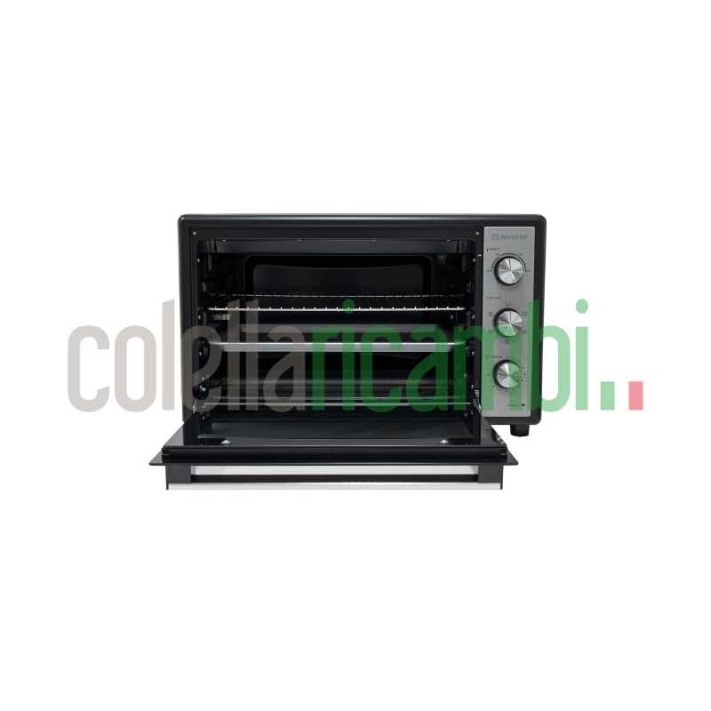 Behome Forno Elettrico 70 litri Ventilato Autopulente, Smaltato, Temperatura fino a 320° Doppio Vetro