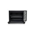 Behome Forno Elettrico 70 litri Ventilato Autopulente, Smaltato, Temperatura fino a 320° Doppio Vetro