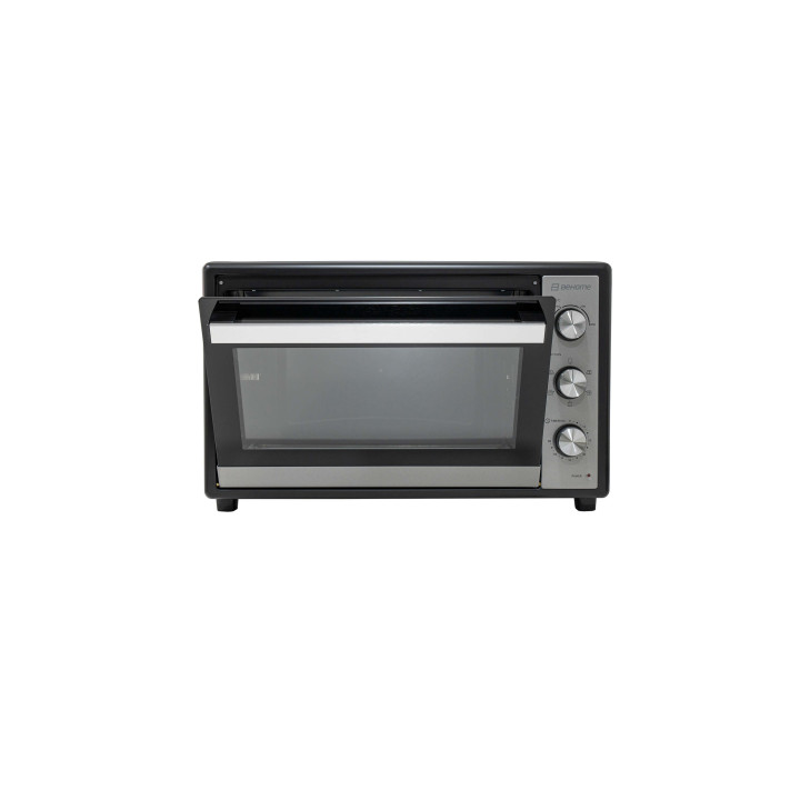 Behome Forno Elettrico 70 litri Ventilato Autopulente, Smaltato, Temperatura fino a 320° Doppio Vetro
