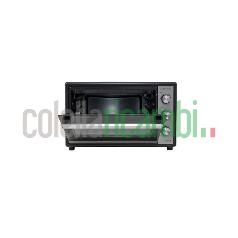 Behome Forno Elettrico 70 litri Ventilato Autopulente, Smaltato, Temperatura fino a 320° Doppio Vetro