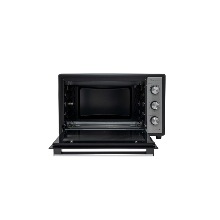 Behome Forno Elettrico 70 litri Ventilato Autopulente, Smaltato, Temperatura fino a 320° Doppio Vetro