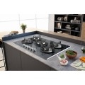 Hotpoint Ariston HAGD 72S/MR Piano cottura a gas cm. 73 - vetro specchio HAGD72S/MR