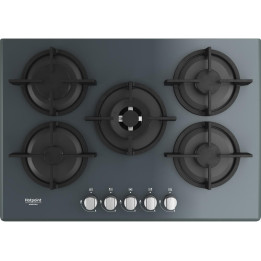 Hotpoint Ariston HAGD 72S/MR Piano cottura a gas cm. 73 - vetro specchio HAGD72S/MR