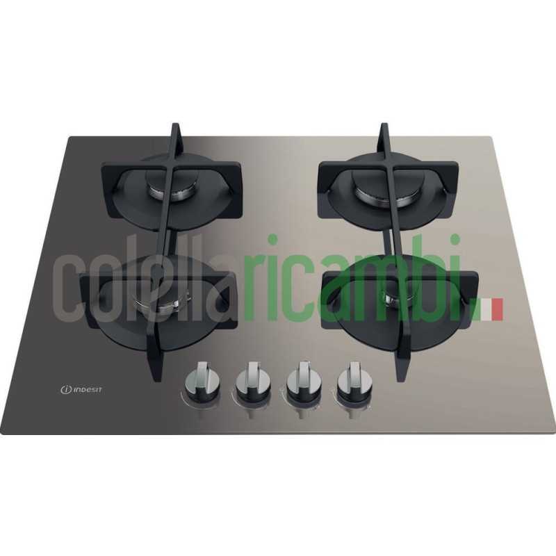 Indesit ING 61T/TD Piano cottura a gas cm. 59 - vetro tortora