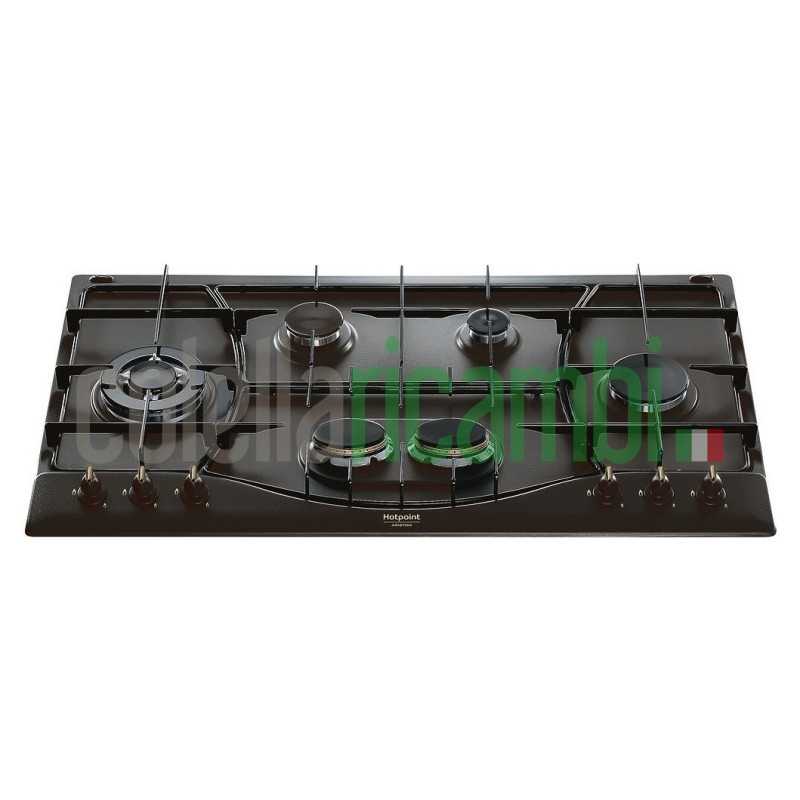 Piano cottura a gas da incasso Hotpoint Ariston PHN 960MST (AN) R/HA