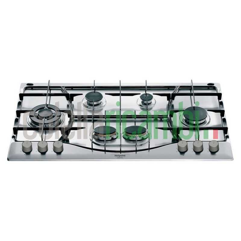 Piano cottura a gas da incasso Hotpoint Ariston PHN 962 TS/IX/HA