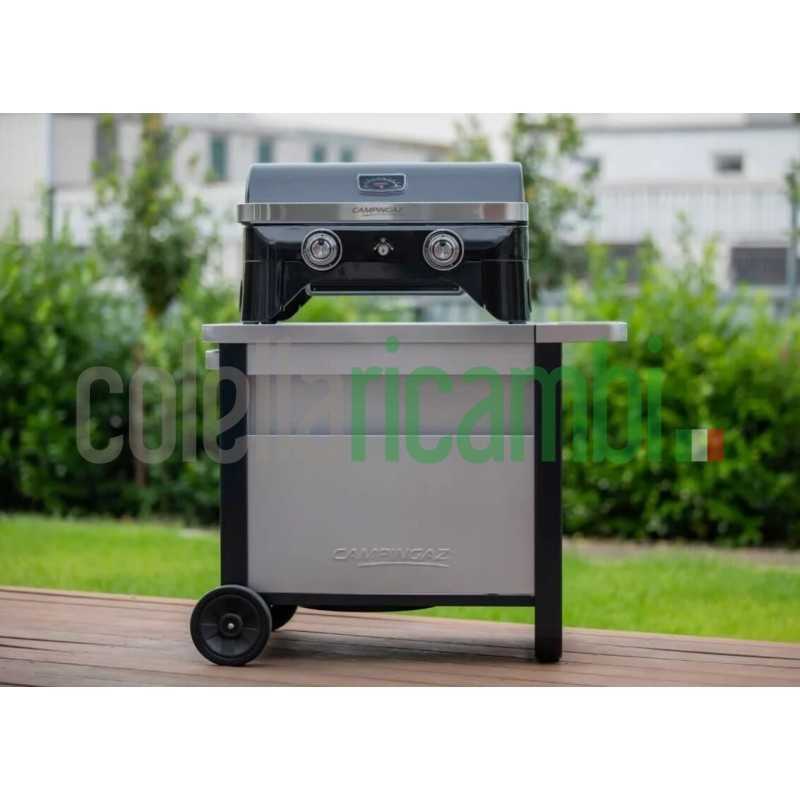 Campingaz Supporto per Barbecue con Ruote Carrello Barbecue 2000036959 Deluxe