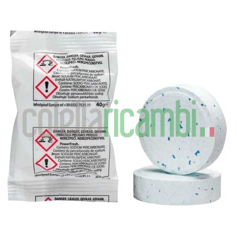 CARE + PROTECT Tavolette igienizzanti antiodore per lavatrice POWERFRESH 484000001180