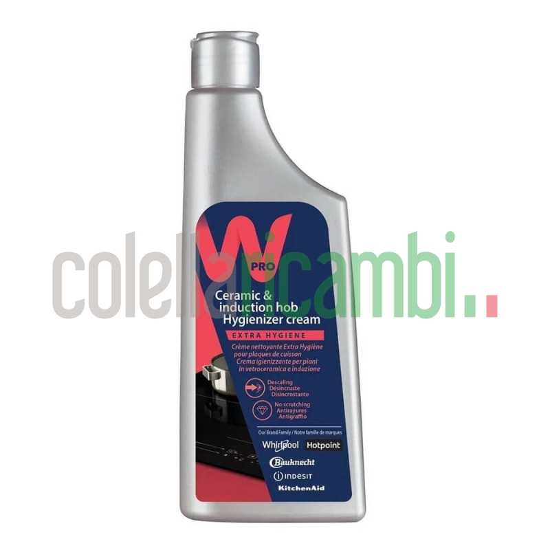 Crema igienizzante per piani in vetroceramica e induzione WPRO 484000008420