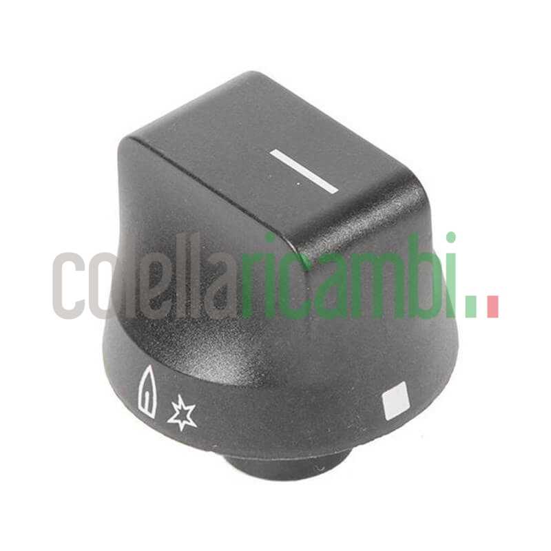 Manopola nera per cucina piano cottura Electrolux Rex Aeg Zanussi M0005909