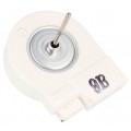 NEWMOTECH Motore Ventola Evaporatore Frigorifero DREP3030LA 12V 3,5W 1375 RPM