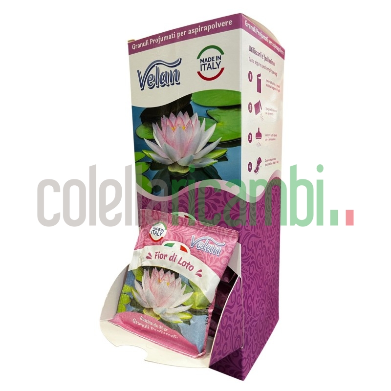 Dispencer Granuli Profumati Confezione 25 Bustine Fior di Loto