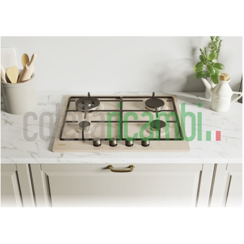 Piano cottura Collezione Classic Sabbia 60cm CHW6BRAV4WGT