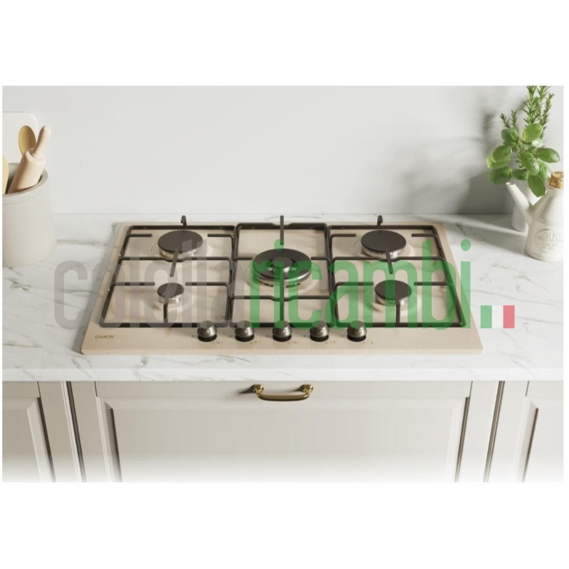 Piano cottura Collezione Classic Sabbia 75cm CHW7AV4WGT
