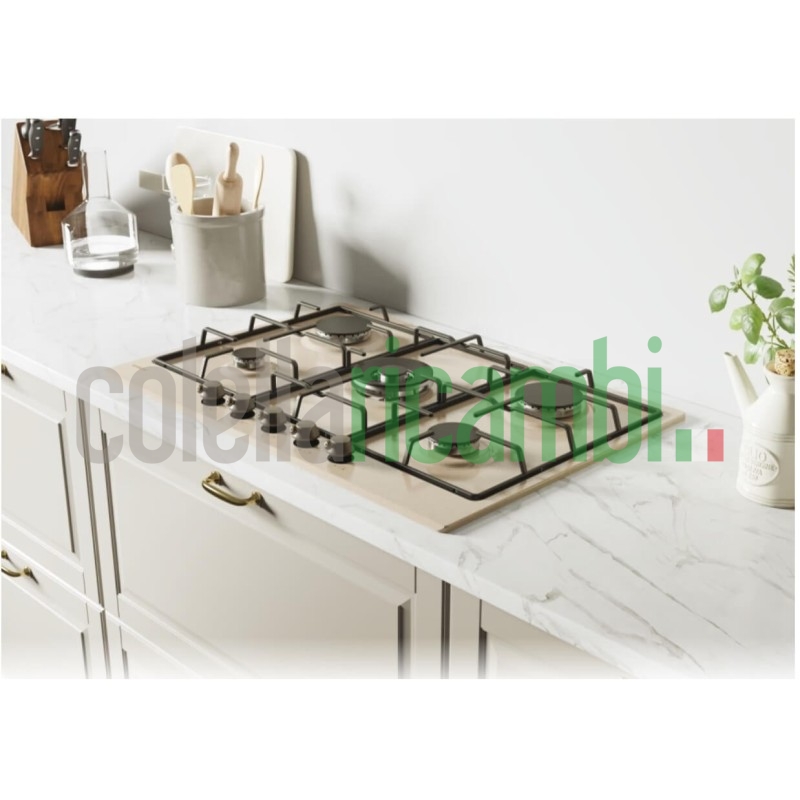 Piano cottura Collezione Classic Sabbia 75cm CHW7AV4WGT