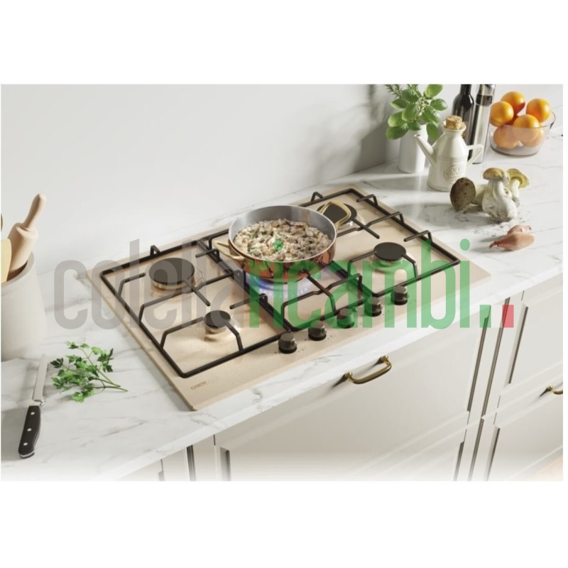 Piano cottura Collezione Classic Sabbia 75cm CHW7AV4WGT