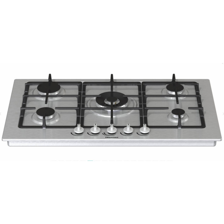Piano cottura a gas cm. 86 inox Hisense GM973XF