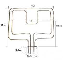 Resistenza forno doppia superiore 1000 + 1700W Electrolux 256005005