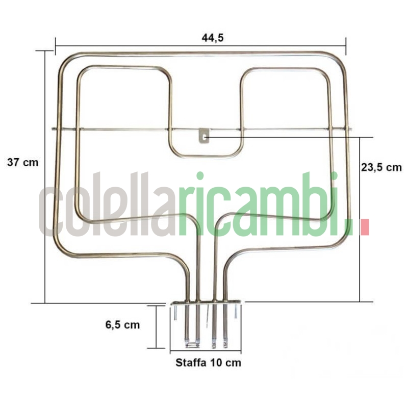 Resistenza forno doppia superiore 1000 + 1700W Electrolux 256005005