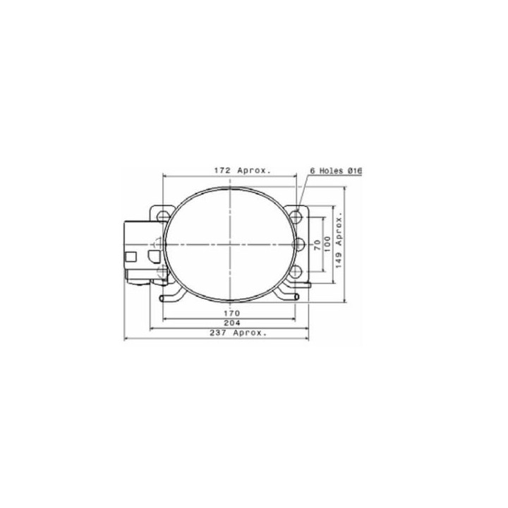 Vendita Compressore 1/7hp 116W 6.9cc R600 Cubigel HYJ69MCA