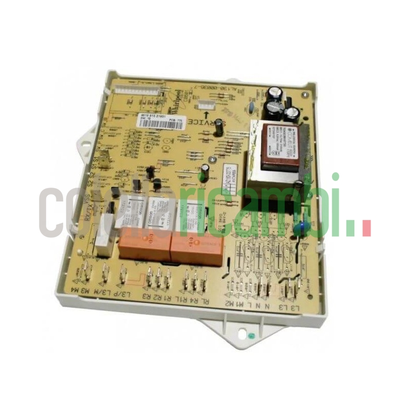 Scheda di potenza per forno da incasso non programmata Whirlpool 480131000046 C00312596