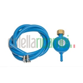 Kit regolatore tubo fascette per bombole attacco Italia Campingaz Y98000000