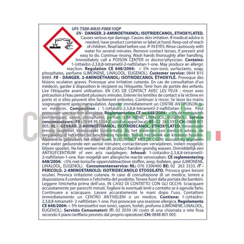 Spray Detergente per climatizzatori 500ml Beko Whirlpool 484000008642