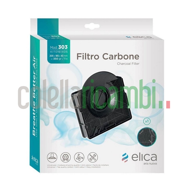 Filtro Cappa Carbone attivo Originale Elica KIT0161405