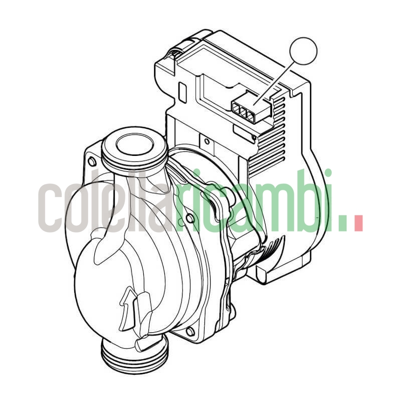 Circolatore WILO PARA 15/8-75 SC-6