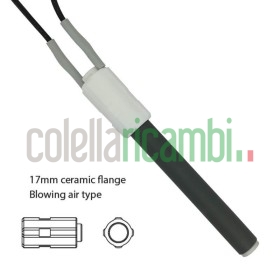Resistenza accensione per stufe a pellet in ceramica 14701052