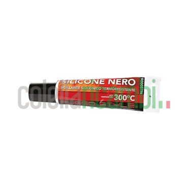 Silicone nero termoresistente per stufe a pellet 14802006