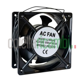 Ventilatore assiale con struttura in alluminio pressofuso stufe a pellet 14703001