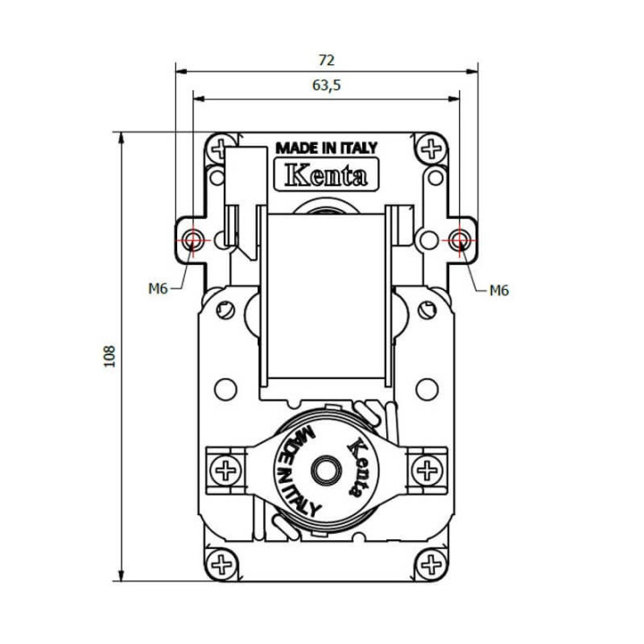 Vendita Motoriduttore Kenta K9115006 stufe a pellet 14702069