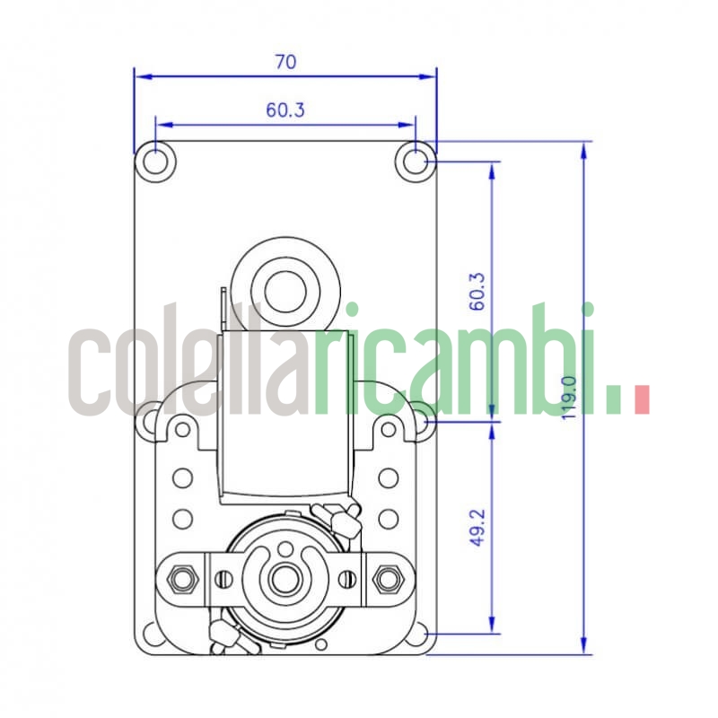 Motoriduttore Mellor FB1137 stufa a pellet 14702009