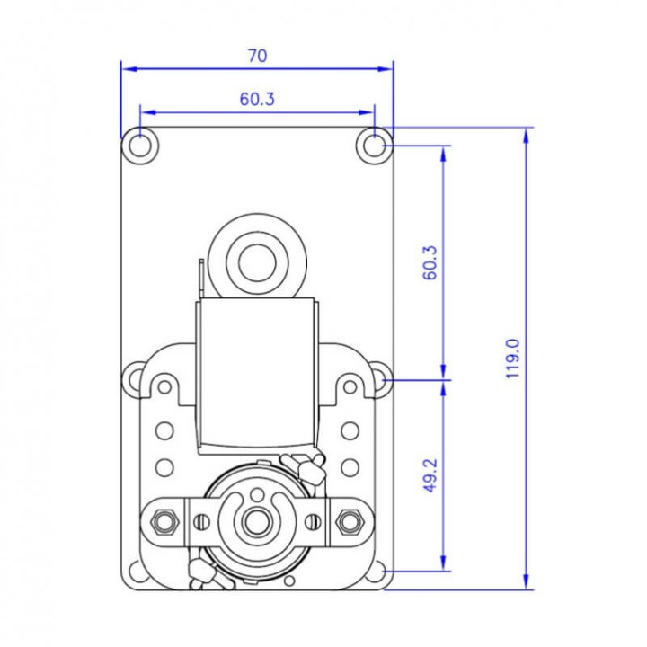 Motoriduttore Mellor FB1137 stufa a pellet 14702009