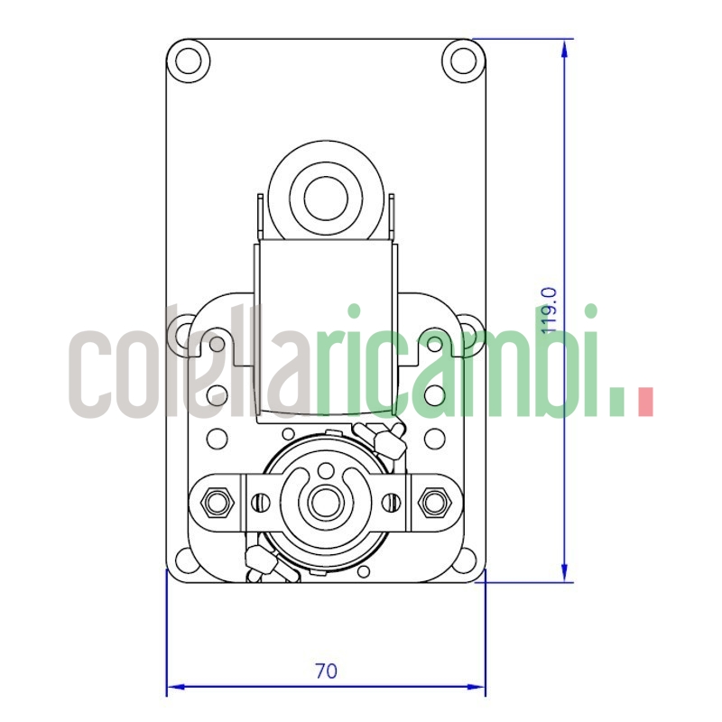 Motoriduttore Mellor FB1392 stufe a pellet 14702007